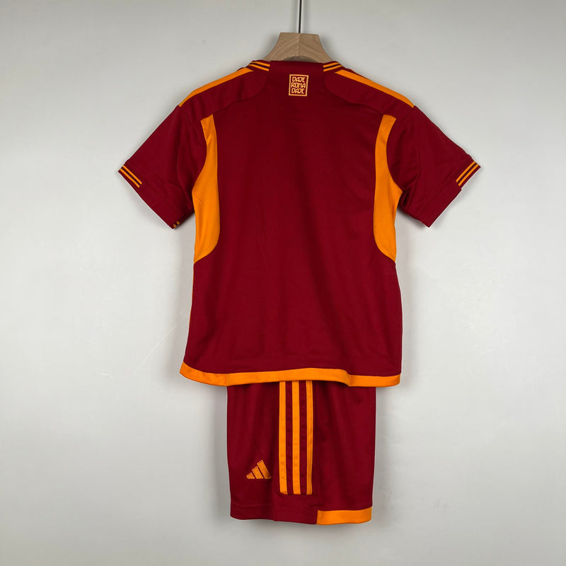 Conjunto Infantil AS Roma 2023/24 - Home