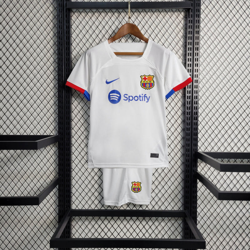 Conjunto Infantil Barcelona 2023/24 - Away