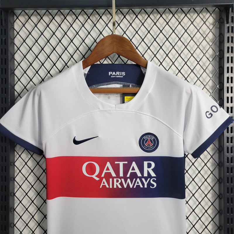 Conjunto Infantil Paris Saint Germain 2023/24 - Away