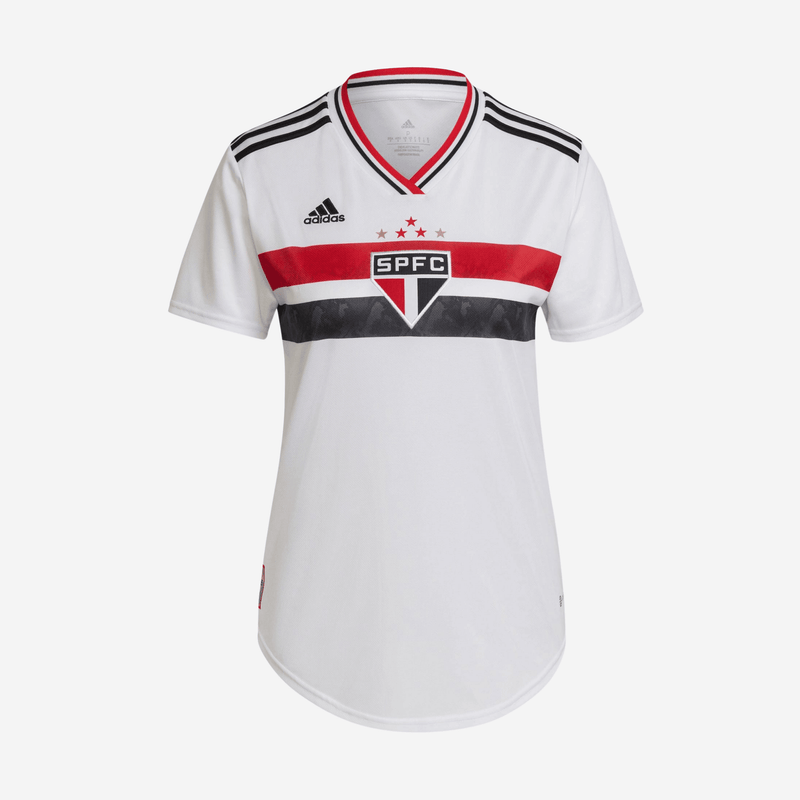 Camisa Feminina São Paulo FC 2022/23 Home - ResPeita Sports 