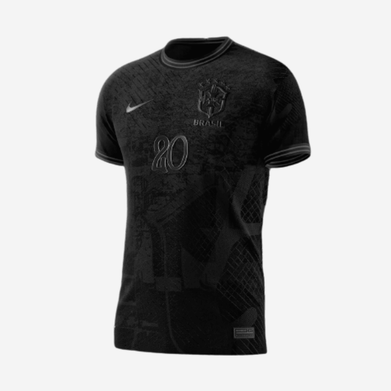 Camisa Seleção Brasil 2022/22 Edição Limitada All Black - ResPeita Sports 