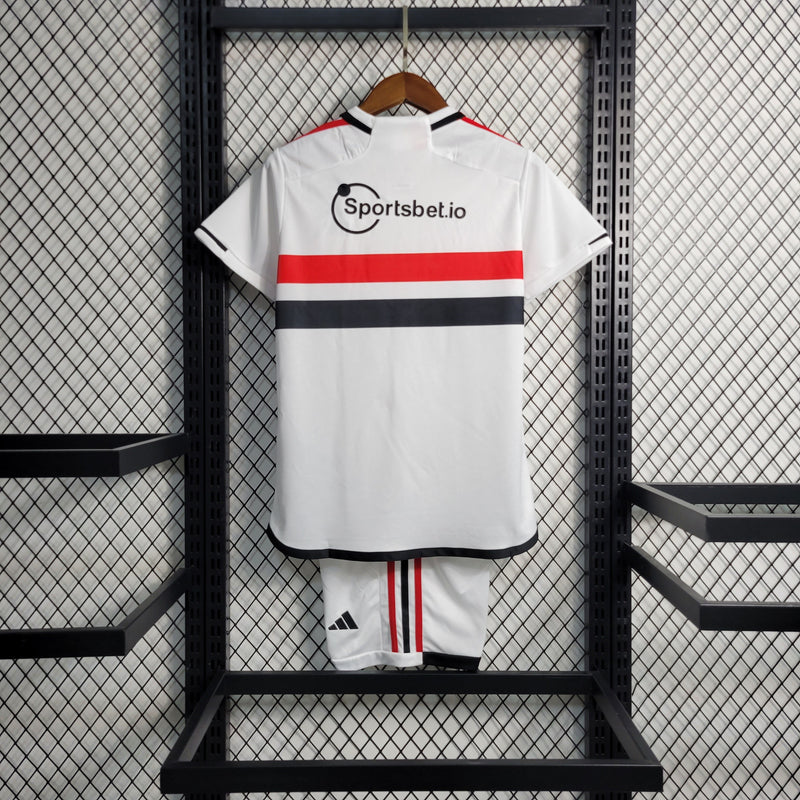 Conjunto Infantil São Paulo 2023/24 - Home