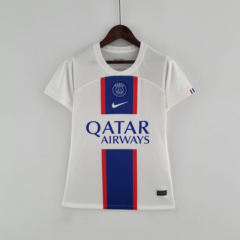 Camisa Feminina Paris Saint Germain 2022/23 Terceira