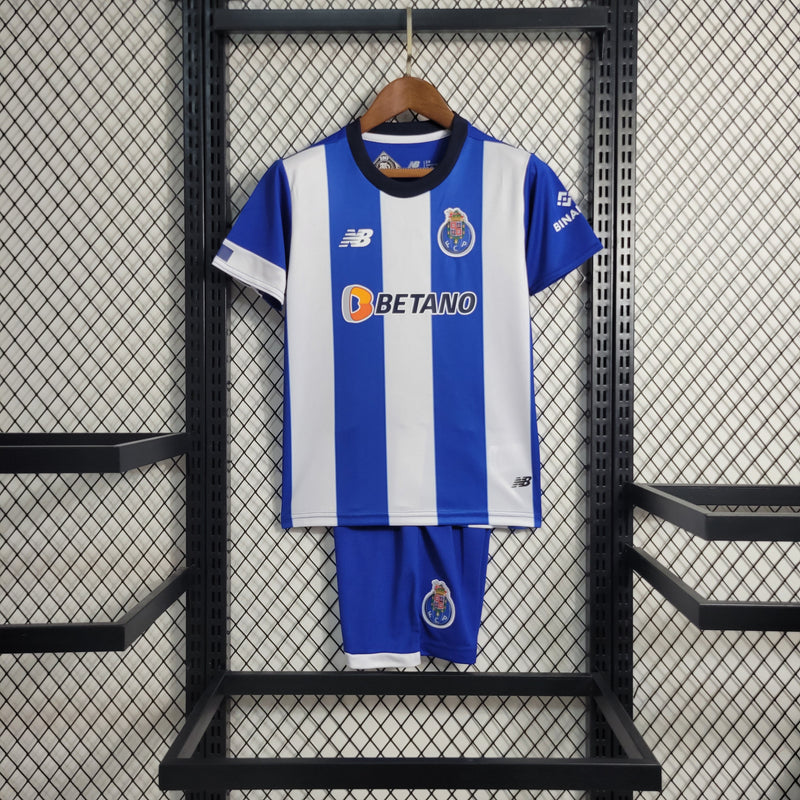 Conjunto Infantil Porto 2023/24 - Home