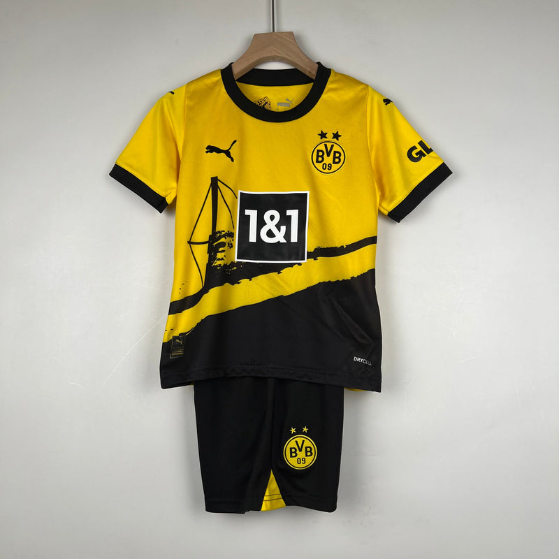 Conjunto Infantil Borussia Dortmund 2023/24 - Home