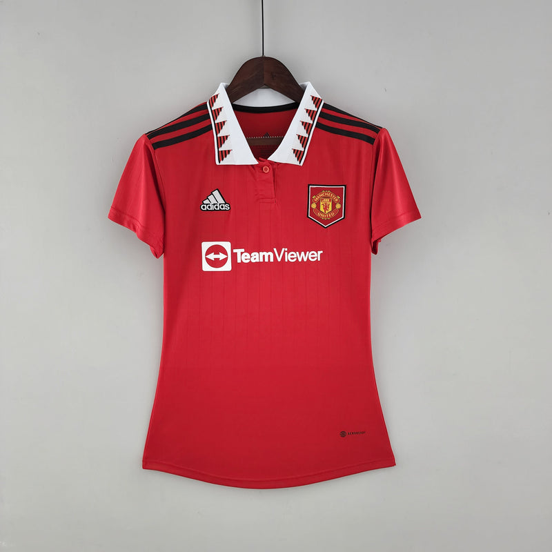 Camisa Feminina Manchester United 2022/23 Home