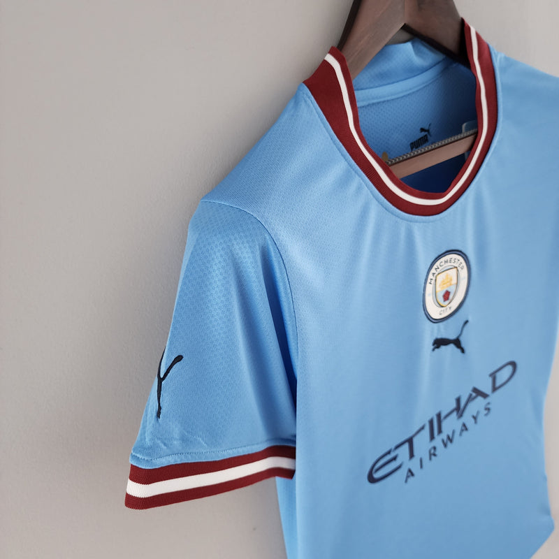 Camisa Feminina Manchester City 2022/23 Home