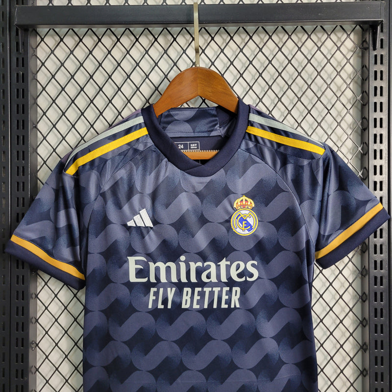 Conjunto Infantil Real Madrid 2023/24 - Away