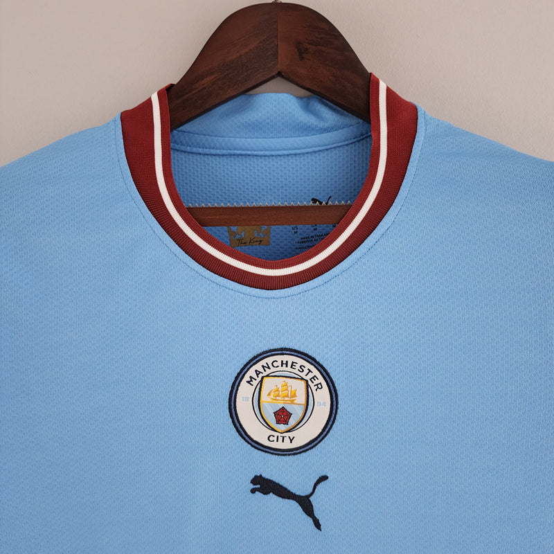 Camisa Feminina Manchester City 2022/23 Home