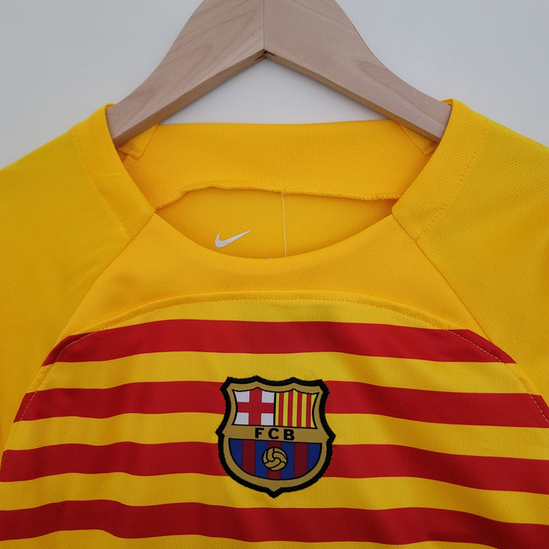 Conjunto Infantil Barcelona 2022/23 - Quarta