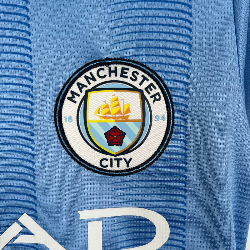 Camisa Feminina Manchester City 2023/24 Home