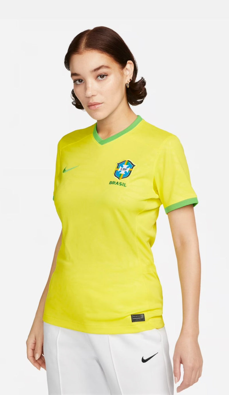 Camisa Feminina Seleção Brasil 2023/24 Home "Mãe Natureza"