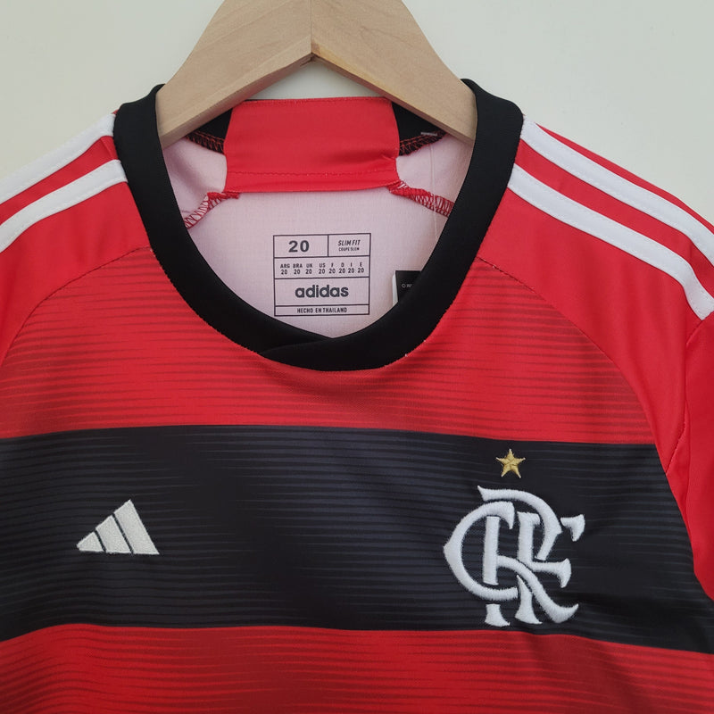 Conjunto Infantil Flamengo 2023/24 - Home