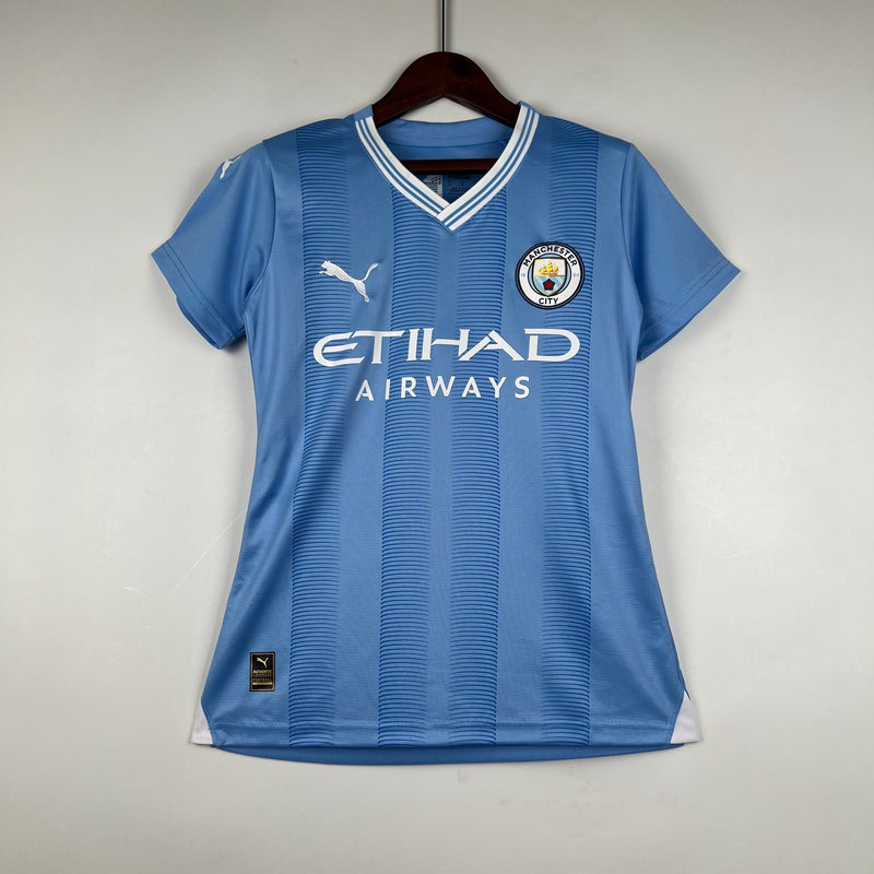 Camisa Feminina Manchester City 2023/24 Home