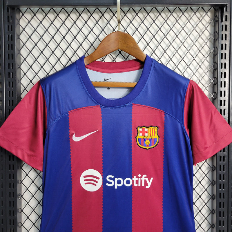 Camisa Feminina Barcelona 2023/24 Home