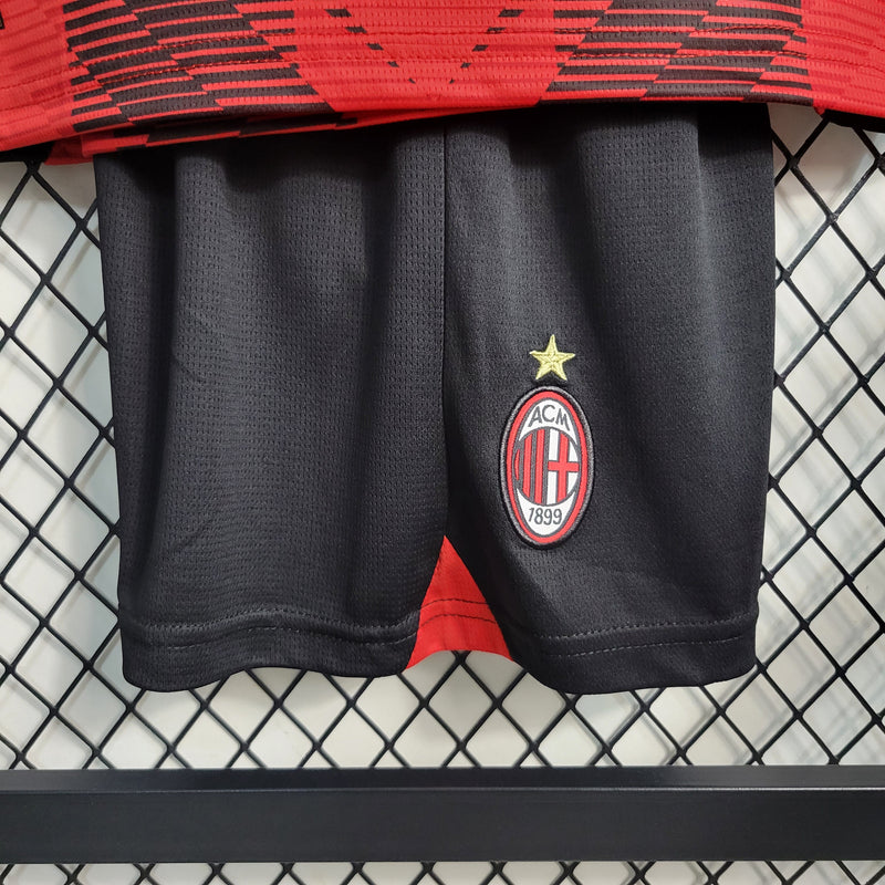 Conjunto Infantil Milan 2023/24 - Home