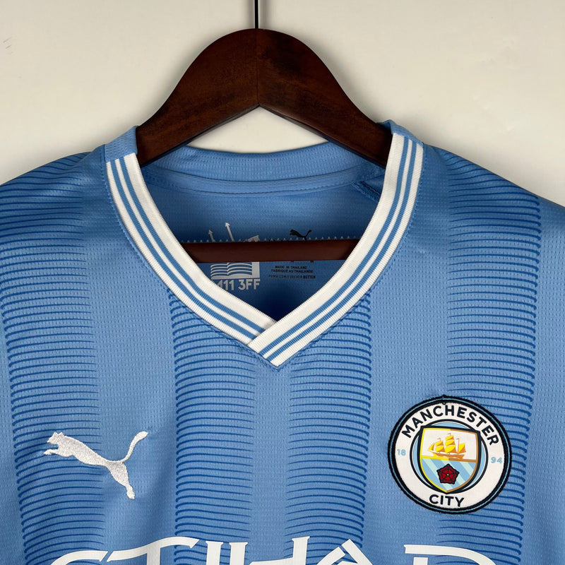 Camisa Feminina Manchester City 2023/24 Home