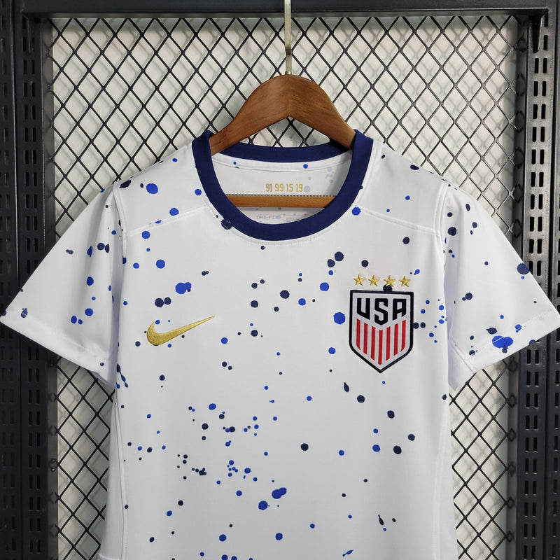 Camisa Feminina Seleção Estados Unidos 2023/24 Home