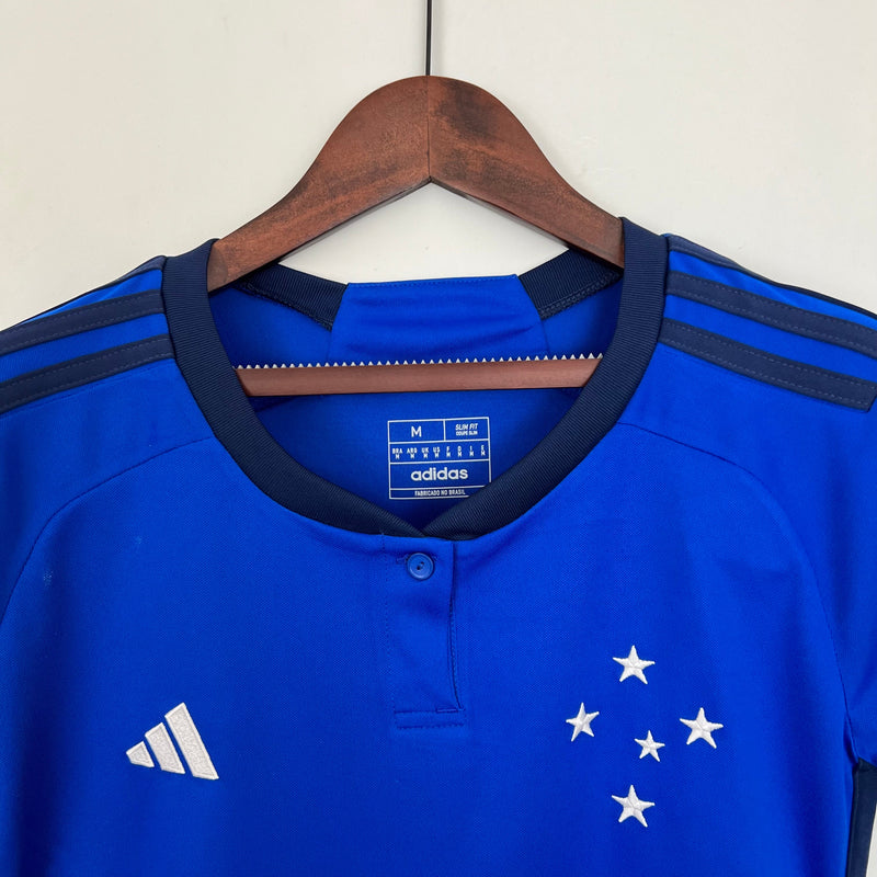 Camisa Feminina Cruzeiro 2023/24 Home