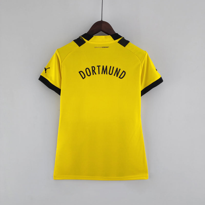 Camisa Feminina Borussia Dortmund 2022/23 Home