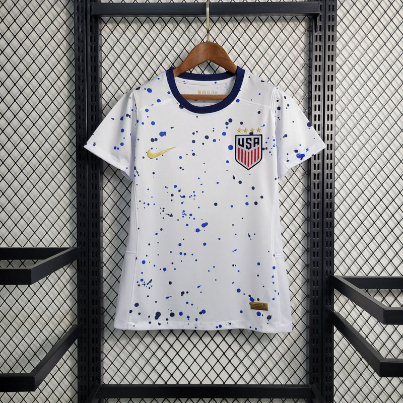 Camisa Feminina Seleção Estados Unidos 2023/24 Home