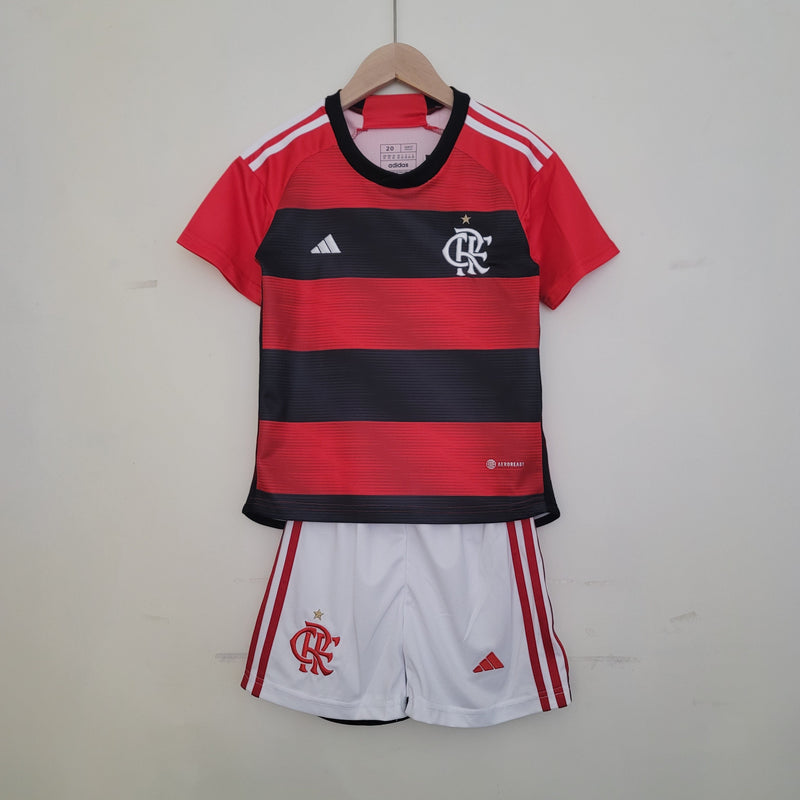 Conjunto Infantil Flamengo 2023/24 - Home