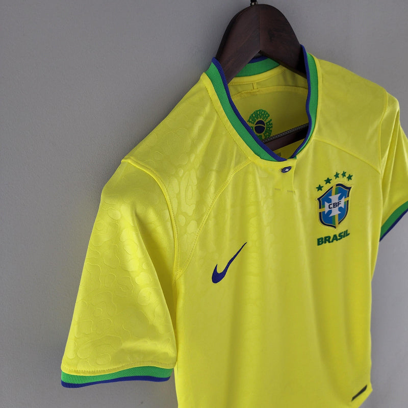 Camisa Feminina Seleção Brasil 2022/23 Home Torcedor PRO - ResPeita Sports 