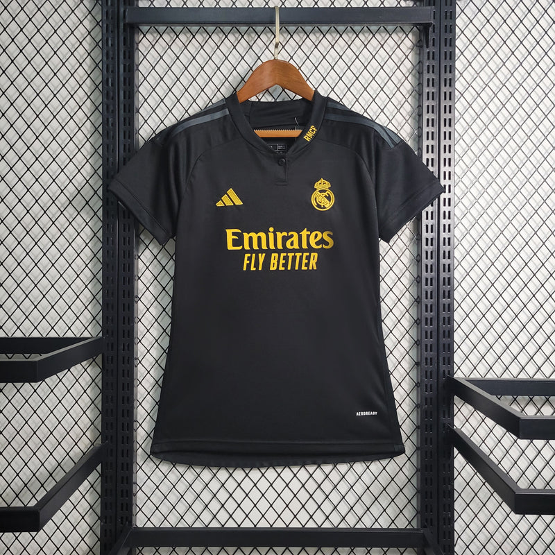 Camisa Feminina Real Madrid 2023/24 Terceira