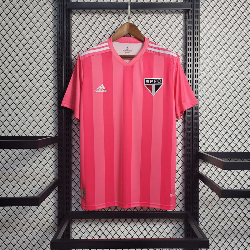 Camisa São Paulo 2022/23 Edição Especial Rosa